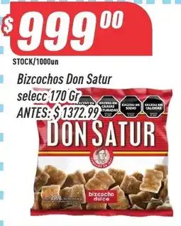 Supermercados Comodin Don satur bizcochos oferta