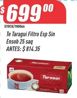 Supermercados Comodin Taragui te filtro esp sin ensob oferta