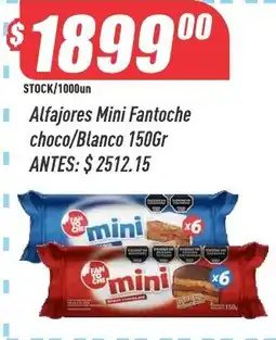 Supermercados Comodin Alfajores mini fantoche oferta