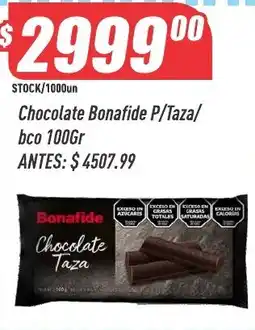 Supermercados Comodin Bonafide chocolate taza oferta