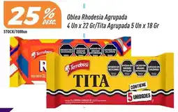 Supermercados Comodin Terrabusi oblea rhodesia agrupada oferta