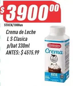 Supermercados Comodin La serenisima crema de leche l s clasica oferta