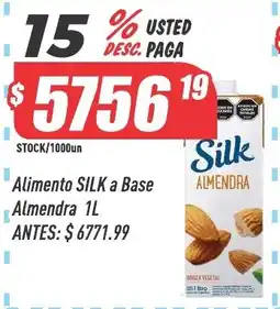 Supermercados Comodin Silk almendra oferta