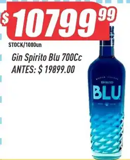 Supermercados Comodin Gin Spirito Blu oferta