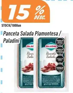 Supermercados Comodin Paladini panceta salada piemontesa oferta