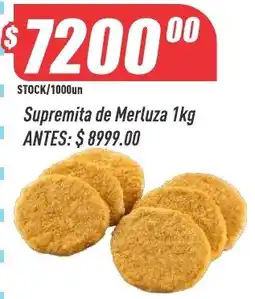 Supermercados Comodin Supremita de Merluza oferta
