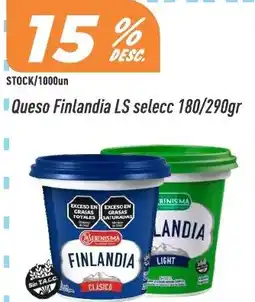 Supermercados Comodin Finlandia queso ls selecc oferta