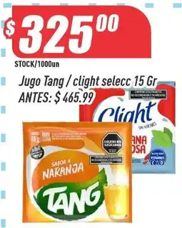 Supermercados Comodin Tang jugo tang clight selecc oferta