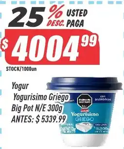 Supermercados Comodin Yogurisimo Griego yogur oferta