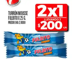 Supermercados DIA Fulbito turrón mousse oferta