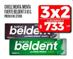 Supermercados DIA Beldent chicle menta oferta