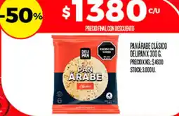 Supermercados DIA Delipan pan árabe clásico oferta