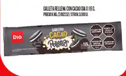 Supermercados DIA Dia galletas cacao rellena oferta