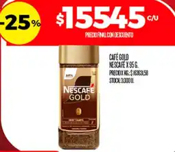 Supermercados DIA Nescafe gold oferta