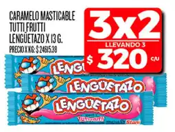 Supermercados DIA Tutti frutti lengüetazo oferta