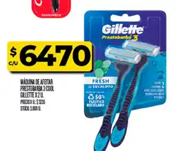 Supermercados DIA Gillette maquina de afeitar prestobarba 3 cool oferta