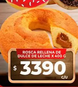 Supermercados DIA Rosca rellena de dulce de leche oferta