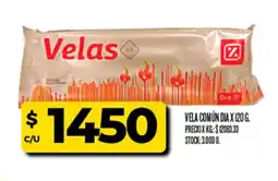 Supermercados DIA Velas vela común día oferta