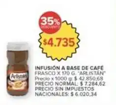 Carrefour Market Arlistán - infusión a base de café oferta