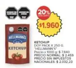 Carrefour Market Hellmann's - ketchup oferta