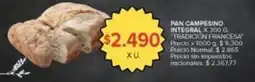 Carrefour Market Pan campesino integral oferta