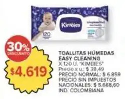 Carrefour Market Kimbies - toallitas húmedas easy cleaning oferta