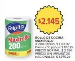 Carrefour Market Felpita - rollo de cocina maxirollo oferta