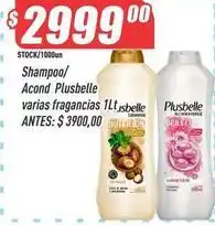 Supermercados Comodin Plusbelle - shampoo/acond oferta