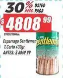 Supermercados Comodin Gentleman - esparrago oferta