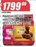 Supermercados Comodin Don satur - magdalenas oferta