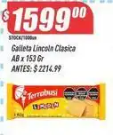 Supermercados Comodin Terrabusi - galleta lincoln clasica oferta