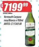 Supermercados Comodin Carpano - vermouth rosa/bianco oferta
