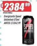 Supermercados Comodin Speed - energizante unlimited 473ml oferta