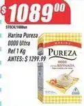 Supermercados Comodin Pureza - harina 0000 ultra ref 1 kg oferta