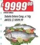 Supermercados Comodin Sabalo entero cong oferta