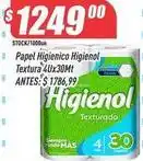 Supermercados Comodin Higienol - papel higienico textura oferta