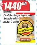 Supermercados Comodin Comodin - pan de hamburguesa/pancho oferta