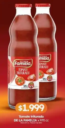 Cordiez La familia - tomate triturado oferta