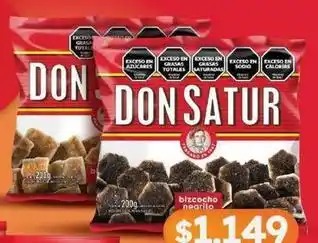 Don satur - bizcocho