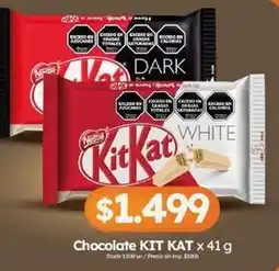 Cordiez Nestlé - chocolate kit kat oferta