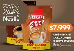 Cordiez Nescafé - café dolca origen o suave doypack oferta