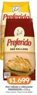 Cordiez Preferido - pan rallado o rebozador oferta