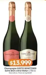 Cordiez Nieto senetiner - champagne extra brut o brut natur oferta