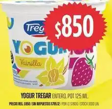 Supermercados Vea Tregar - yogur entero oferta
