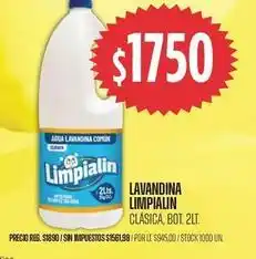 Supermercados Vea 1890 - agua lavandina comun oferta