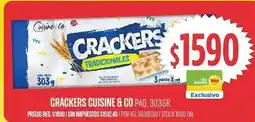 Supermercados Vea Cuisine - crackers tradicionales oferta