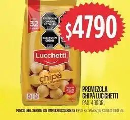 Supermercados Vea Lucchetti - premezcla chipá oferta