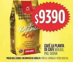 Supermercados Vea La planta de café - café molido oferta