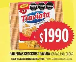 Supermercados Vea Traviata - galletitas crackers kesitas oferta