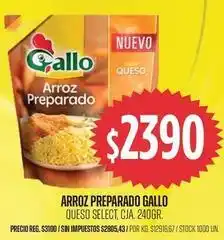 Supermercados Vea Gallo - arroz preparado oferta